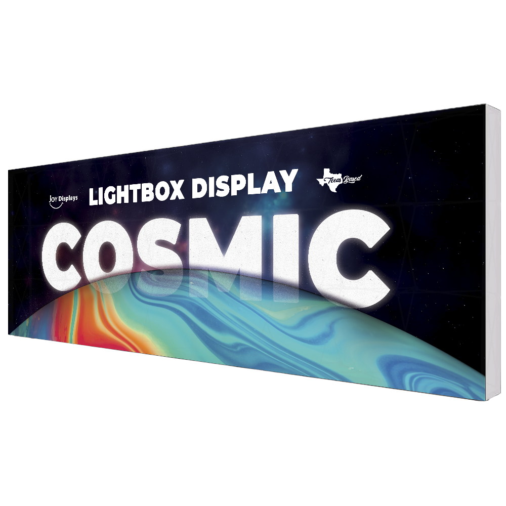 20ft Seamless Cosmic Backlit Display – Wow Your Booth